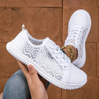 Lace-Up Loafer with Breathable Mesh
