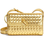 Nilma | Elegant Braided Leather Crossbody Bag