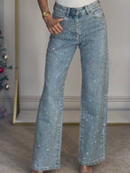 Straight Leg Jean – Light Wash