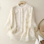 Giovanna - Lightweight cotton blouse