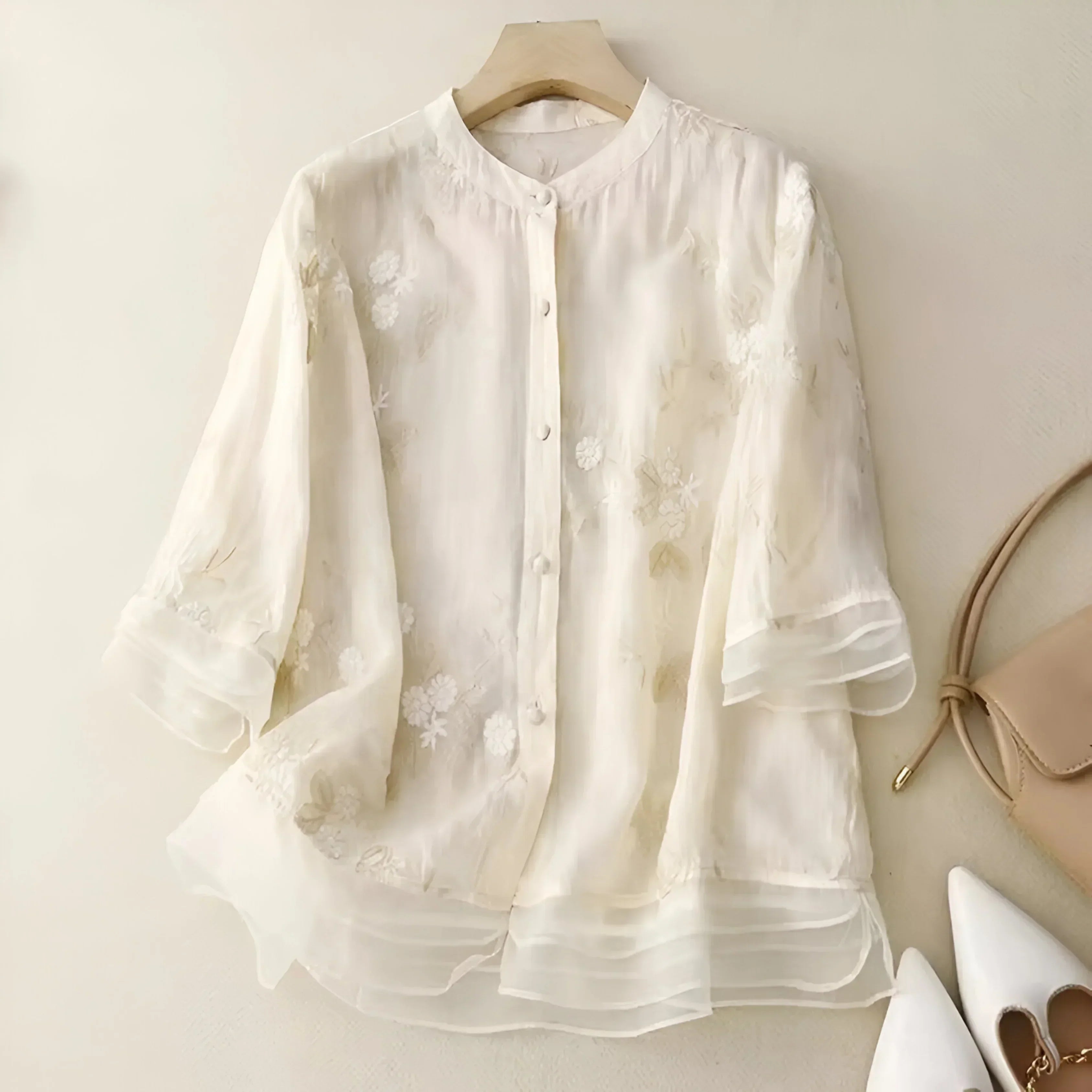 Giovanna - Lightweight cotton blouse