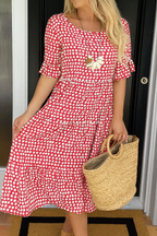 Zerelle | Women's Short Sleeve Midi Dress