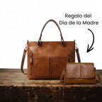 Elegant Maya Handbag + Free Mini Bag
