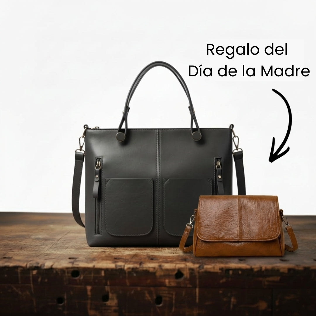 Elegant Maya Handbag + Free Mini Bag