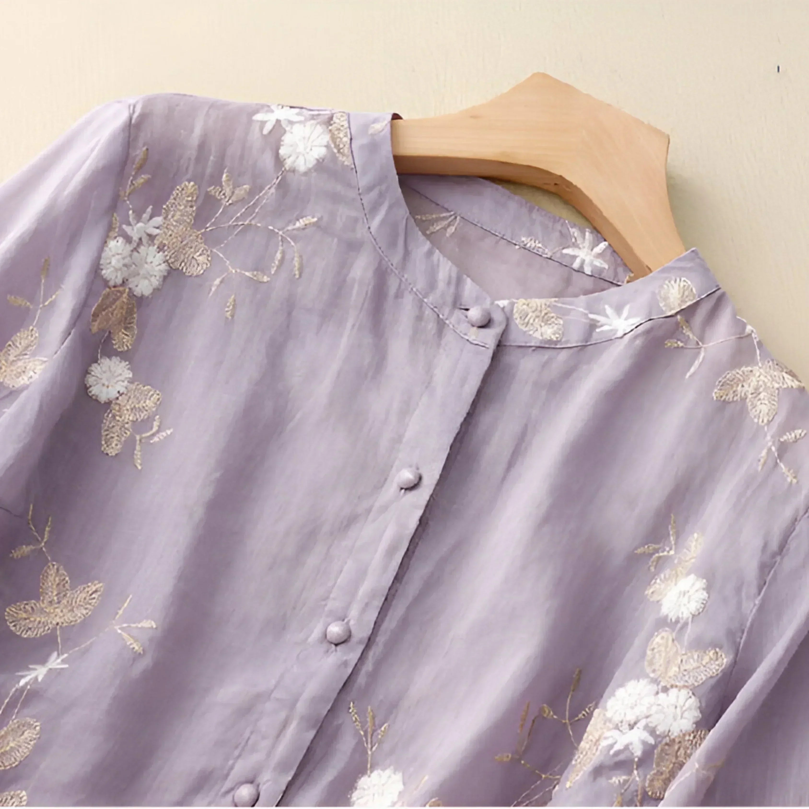 Giovanna - Lightweight cotton blouse
