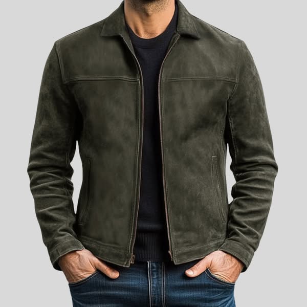 Cruise - Zippered Leather Jacket