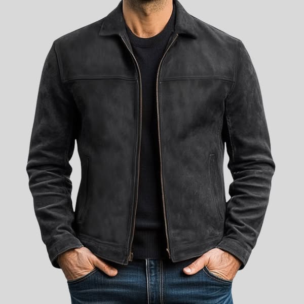 Cruise - Zippered Leather Jacket