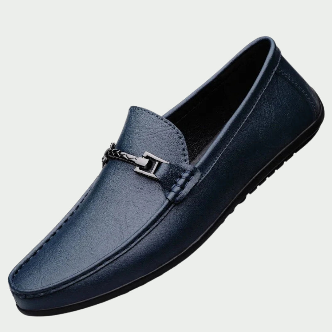 Albert - Mocasines De Cuero Slim