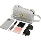 Nilma | Elegant Braided Leather Crossbody Bag