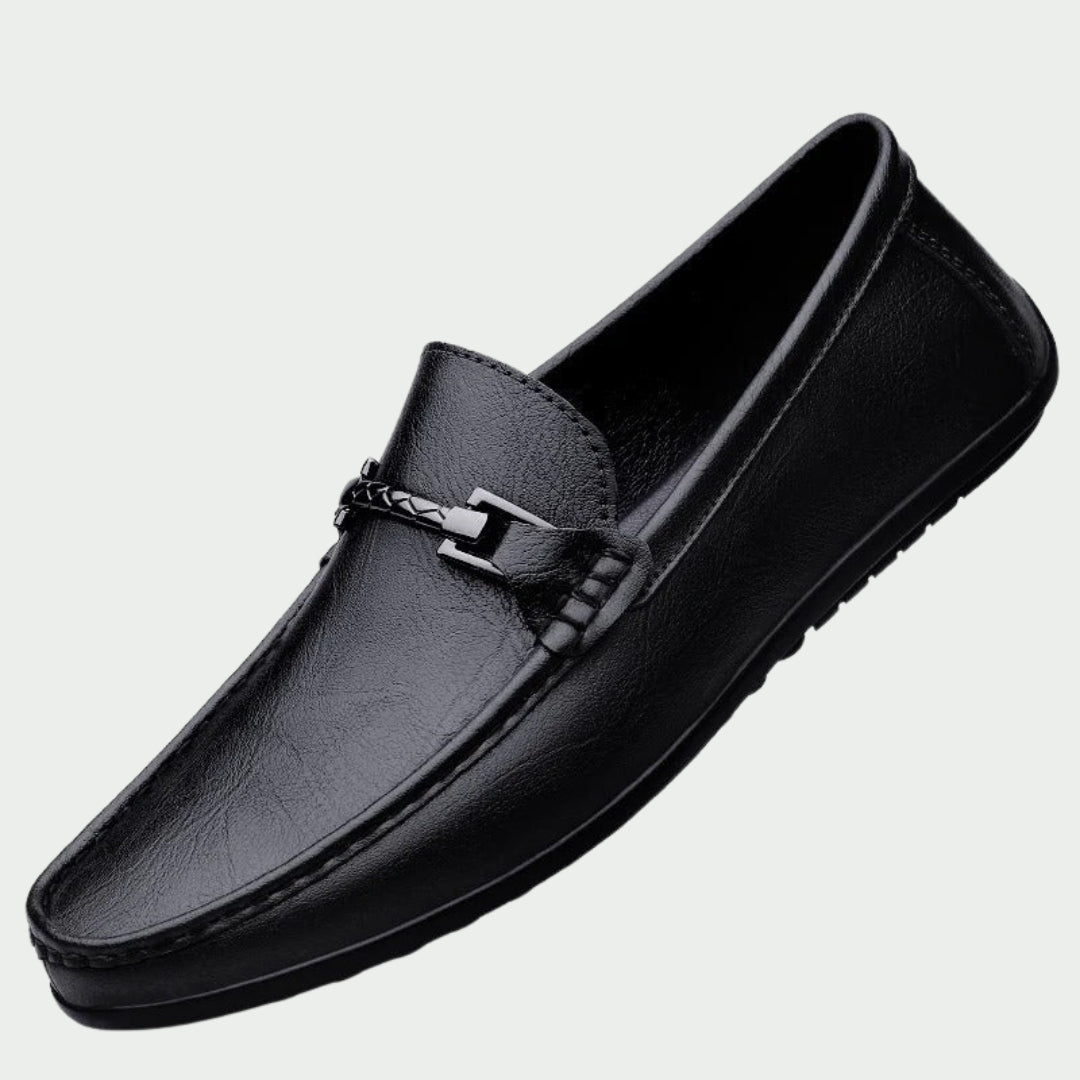 Albert - Mocasines De Cuero Slim