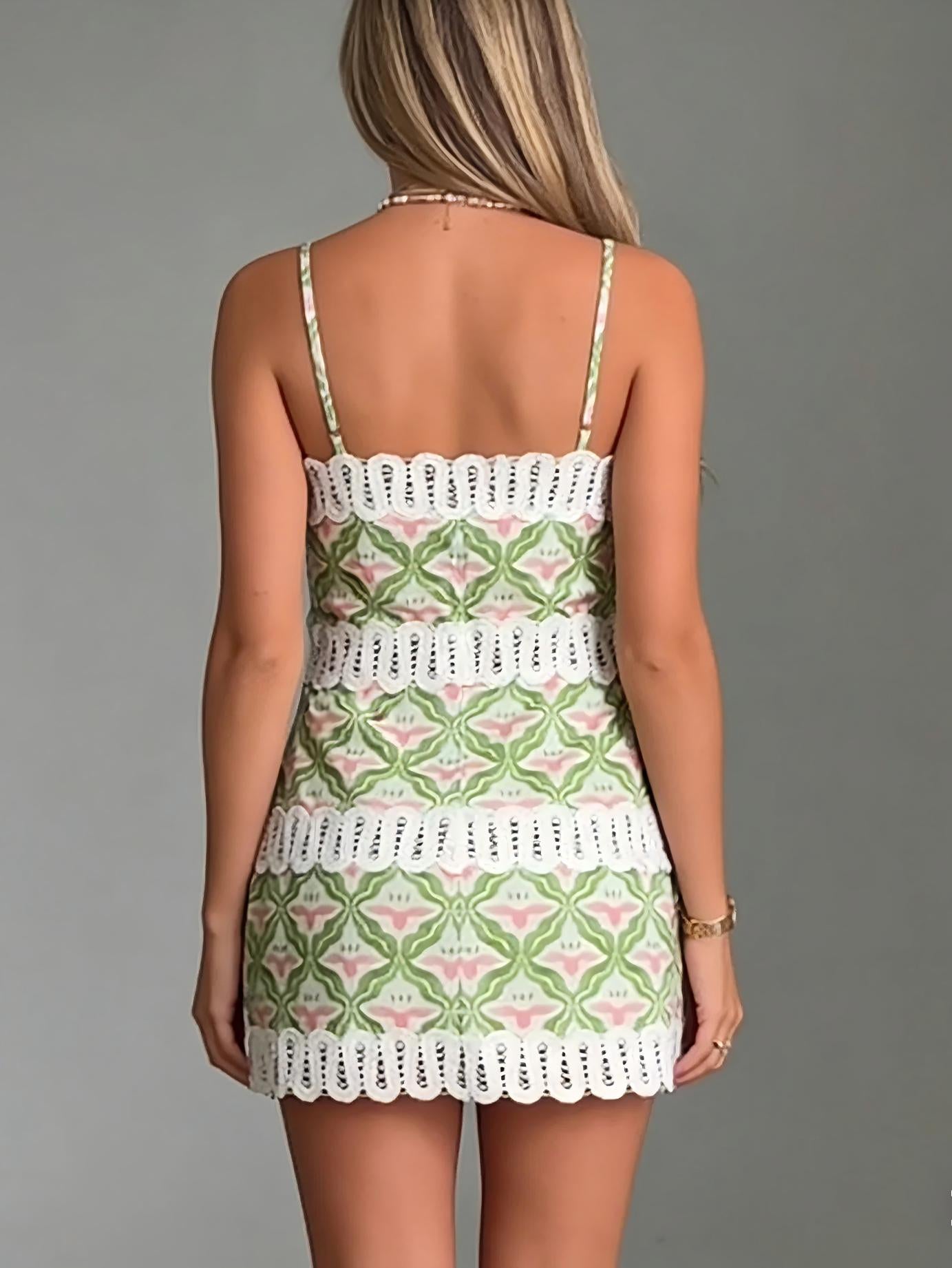 Garden Glow Mini Dress