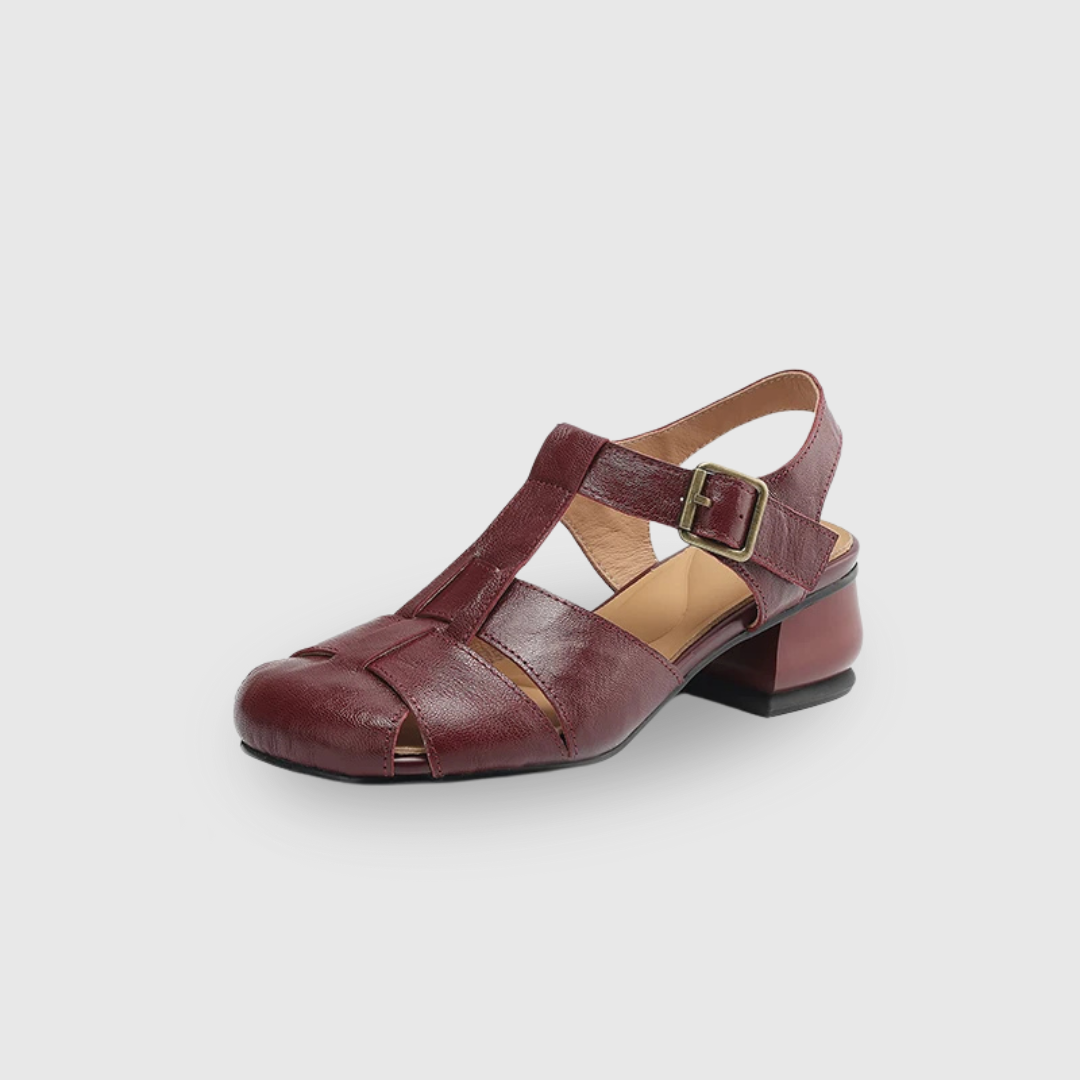 Coralia - Women's Chunky Heel Shoes