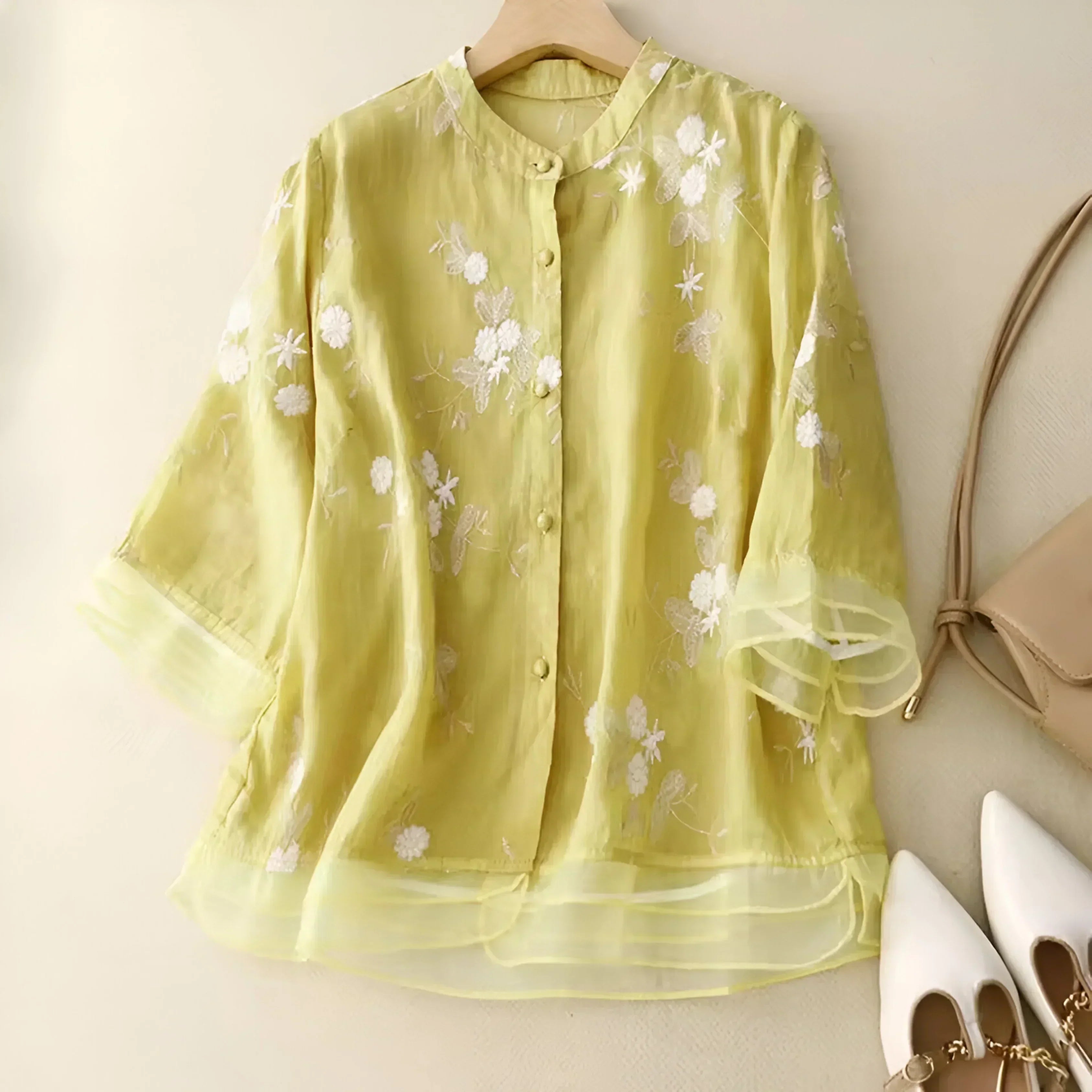 Giovanna - Lightweight cotton blouse