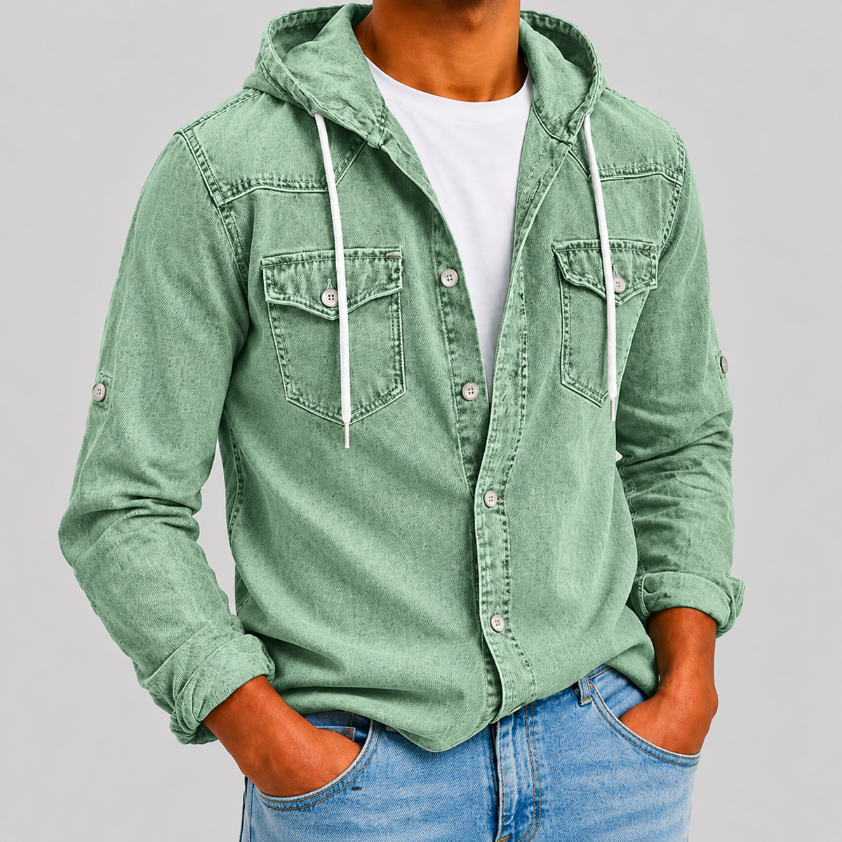 [2x1] Men's Franz Shirt - Today Only