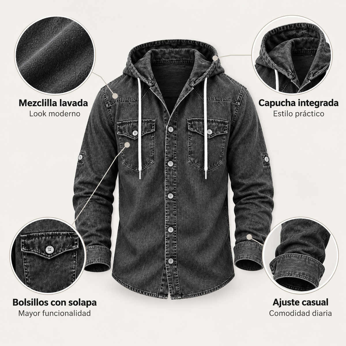 [2x1] Men's Franz Shirt - Today Only