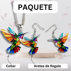 Samantha - Elegante Collar de Colibrí