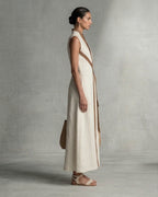 Elira - Sculpted Linen Dress