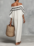 Vilina - Minimalist Long Linen Dress