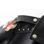 Victoria Chamarra Bordada — detalle tachuelas