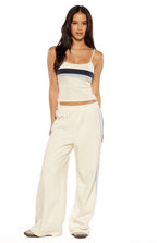 Laia - Track pants with contrast stripes