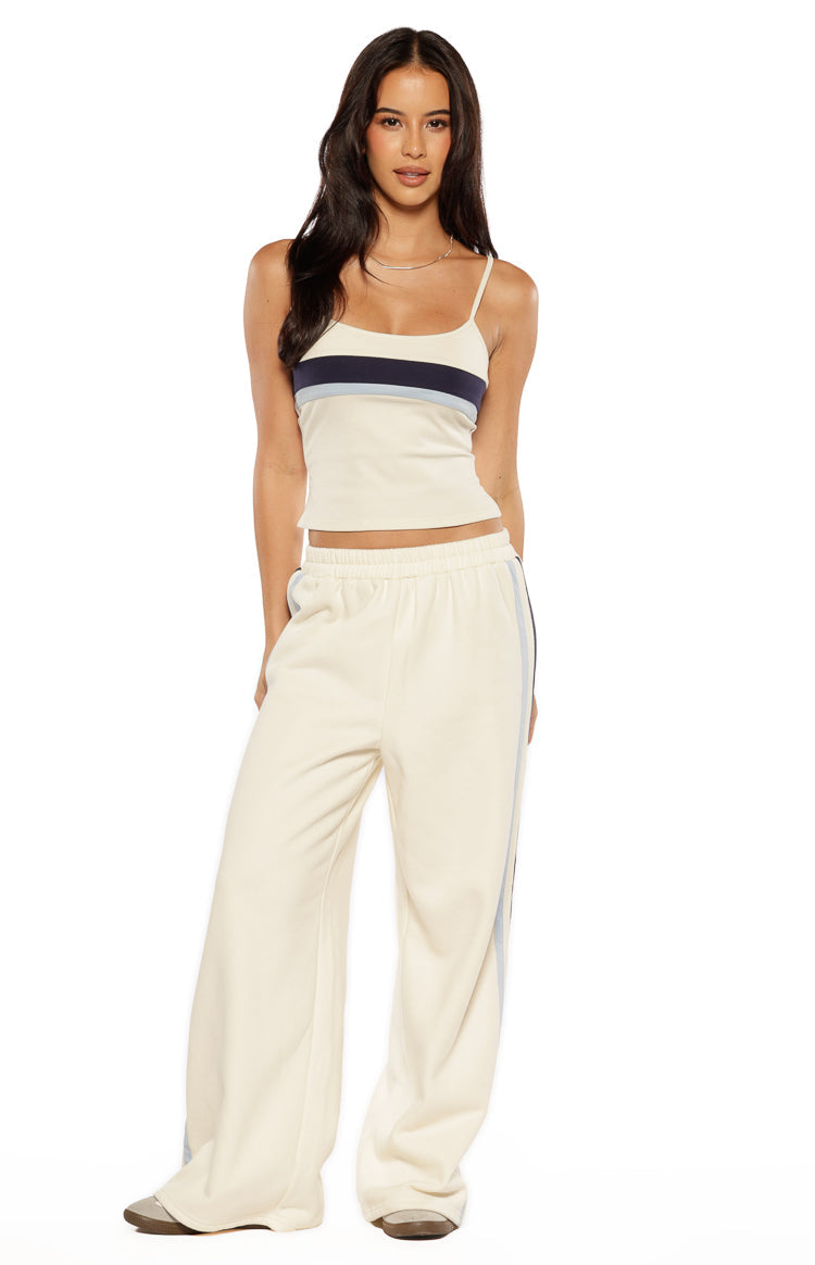 Laia - Track pants with contrast stripes