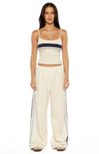 Laia - Track pants with contrast stripes