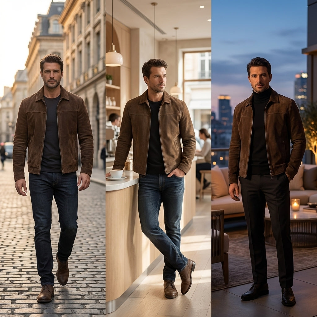 Zipper Jacket + Free Belt