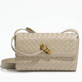 Nilma | Elegant Braided Leather Crossbody Bag