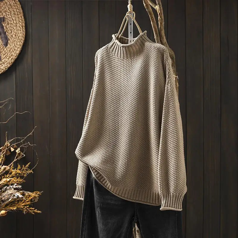Amara Suéter Cashmere — Khaki