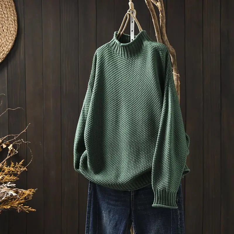 Amara Suéter Cashmere — Verde