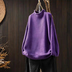 Amara Suéter Cashmere — Morado
