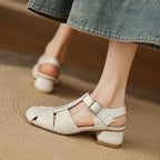 Coralia - Zapatos de Tacón Chunky para Mujer
