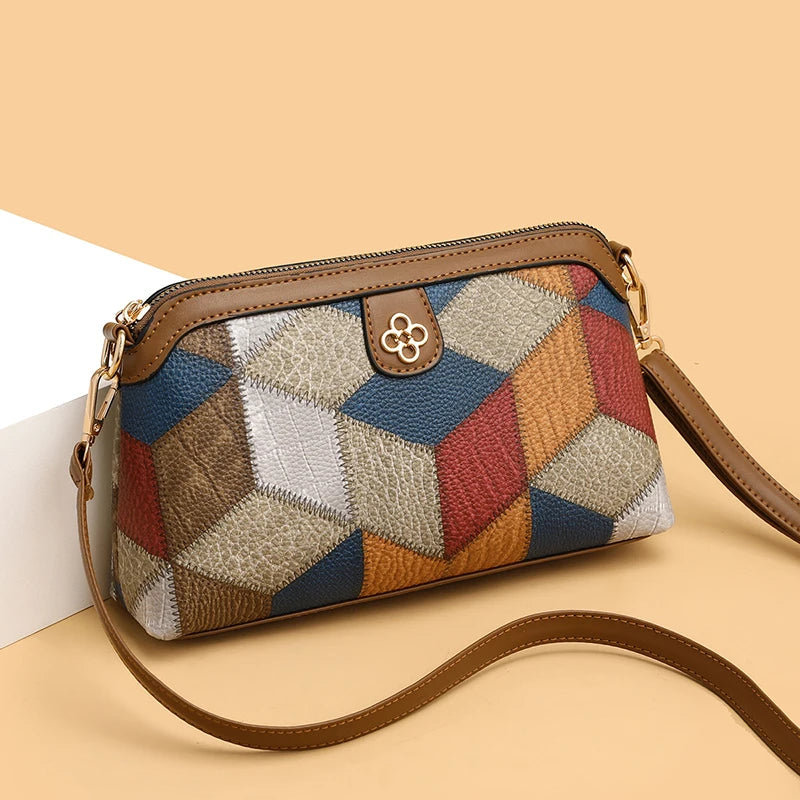 Set Bolsa Cruzada Mosaico + Mini Bolsa Gratis (Edición Limitada)