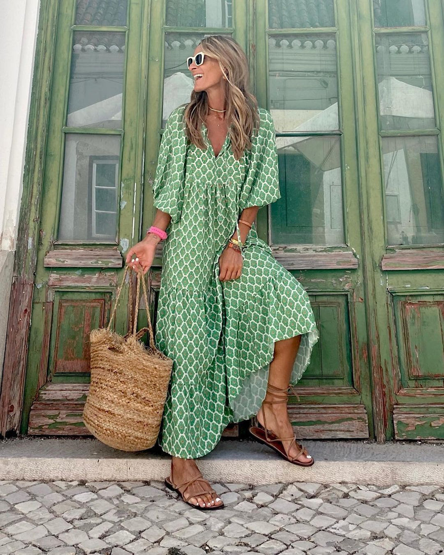 Berta - Bohemian Long Dress