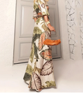 Sienna™ Hollow Out Printed Dress