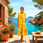 Vestido floreal de verano
