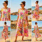 Vestido floreal de verano