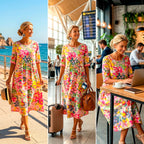 Vestido floreal de verano
