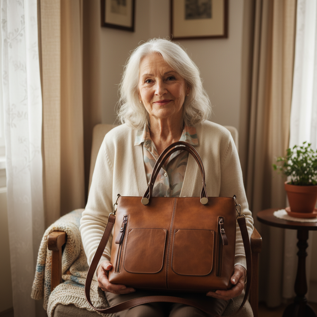 Elegant Maya Handbag + Free Mini Bag