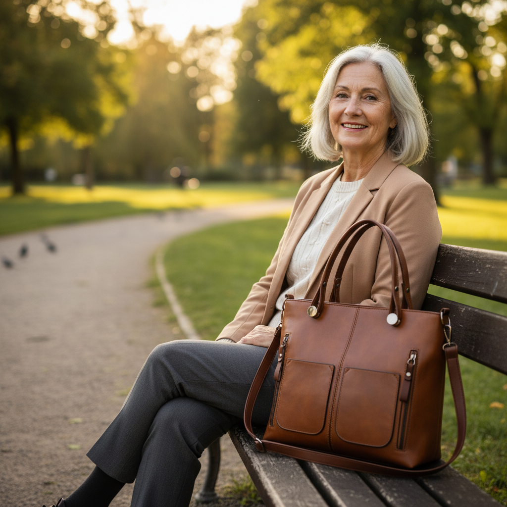 Elegant Maya Handbag + Free Mini Bag