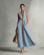 Elira - Sculpted Linen Dress