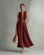 Elira - Sculpted Linen Dress