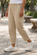 Sienna — Pantalón de Lino "Wide Leg"