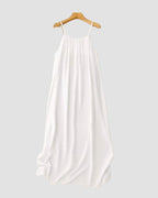 Solid Cami Dress with Open Back