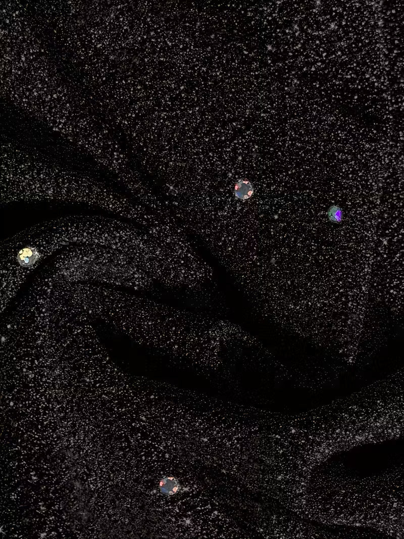 Vestido Midi Con Abundantes Bordados De Abalorios