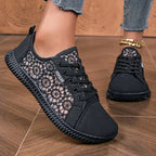 Lace-Up Loafer with Breathable Mesh