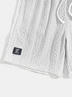 Ale - Pantalones Cortos Con Cintura Ajustable Con Cordón