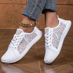 Lace-Up Loafer with Breathable Mesh