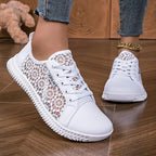 Lace-Up Loafer with Breathable Mesh