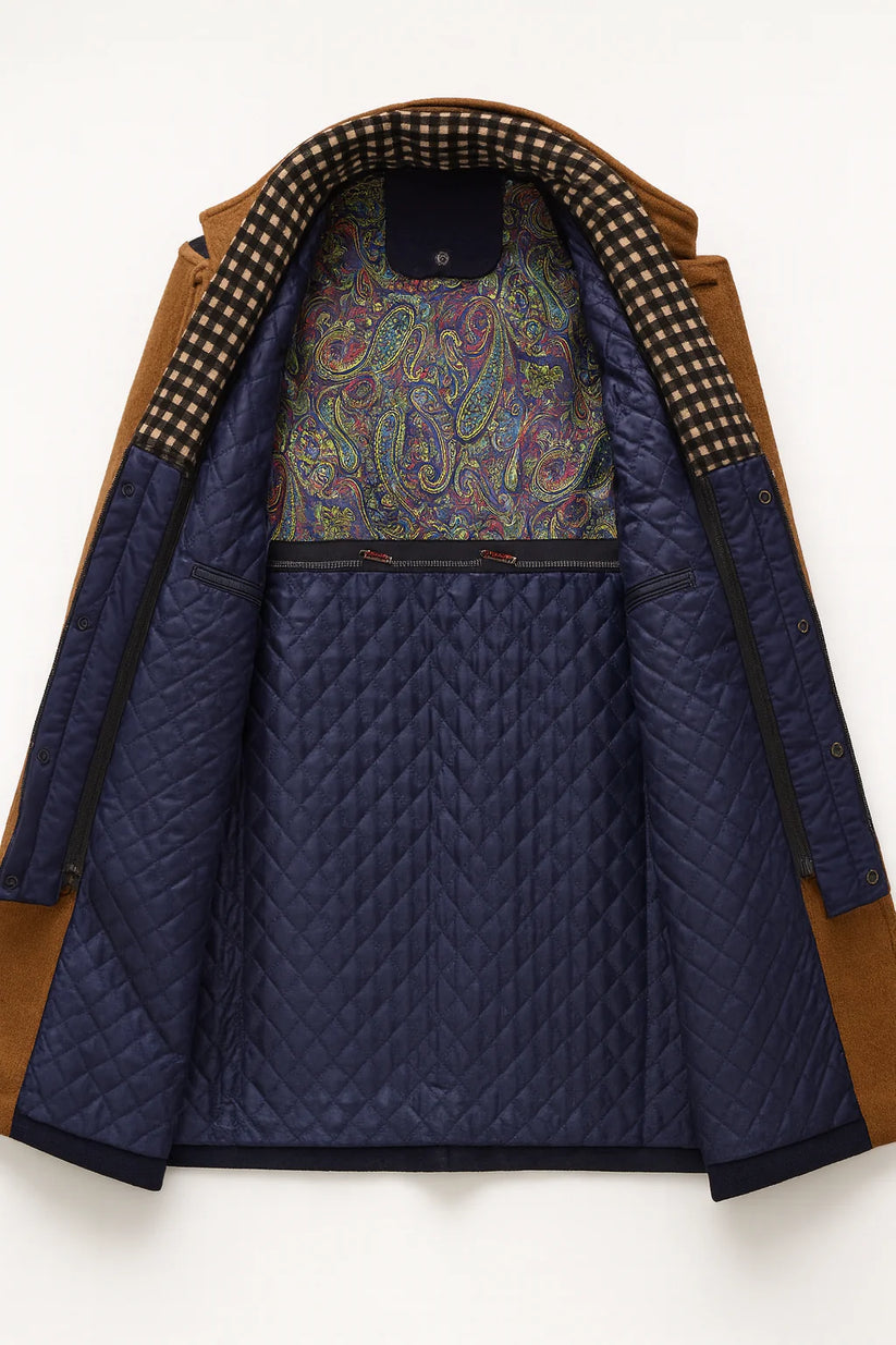 Paris - Abrigo De Invierno a La Moda